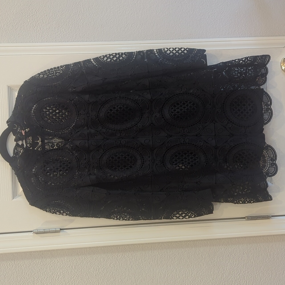 Free People Crochet mini dress size M